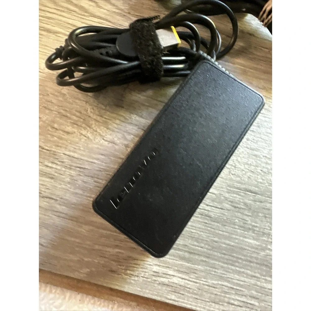 Lenovo 45W AC Adapter ADLX45DLC2A 20V 2.25A Slim Tip Power Supply 00HM614 Black